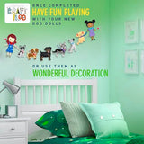 CRAFTILOO 8 Pre-Cut Dogs Stuffed Animal Fun Kids Sewing Kit for Kids Ages 8-12 Children Beginners Sewing kit Kid Puppy Crafts Felt Pillow Plush Craft CRAFTILOO