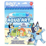Horizon Group USA Bluey Aqua Art - Reusable Water Reveal Activity Pages With Water Pen for No-Mess Drawing and Coloring Horizon Group USA