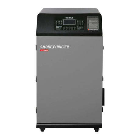 Laser Solder Fumes Purifier, SFX-400L Fume Extractor 5 Stage Air Filter Wheeled Smoke Absorber Purifier with Intelligent Control, 700W Air Purifier WTTTOOLS