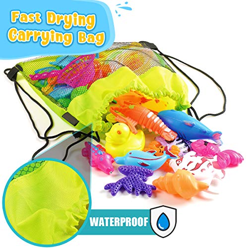 Goody King Magnetic Fishing Game Pool Toys for Kids - Bath Outdoor Indoor Carnival Party Water Table Fish Toys for Kids Age 3 4 5 6 Years Old 2 Goody King