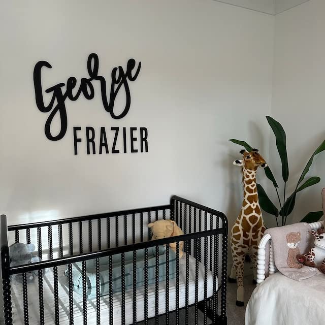 Custom Name Sign - Baby Nursery Signs - Personalized Name Decor, Wooden Wall Decorations Kobasic Creations