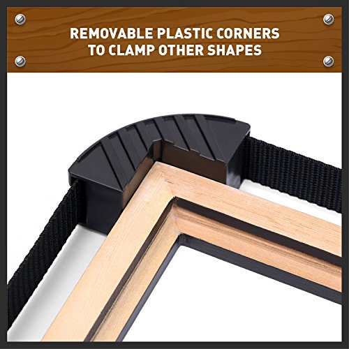 HORUSDY Band Clamp, Woodworking Frame Clamp Strap Holder for Picture Strap Clamp Strap Clamp HORUSDY