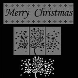 15 Pack 6 Mil Clear Mylar Stencil Sheets, 12" x 24" Blank Stencils, Reusable Template Material, Make Your Own Stencil Compatible Vinyl Cutting EGOSKY