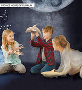 Puzzled 3D Puzzle Shark Wood Craft Construction Model Kit, Fun Unique and Educational DIY Wooden Toy Assemble Model Unfinished Crafting Hobby Puzzle, Puzzled