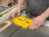 Magswitch SavR Featherboard, miter slot featherboard for use with table saw or bandsaw, adjustable miter slot, locks in place, easy to use and safe Magswitch