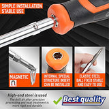 Amartisan 18-in-1 Multi-bit Screwdriver Set Tool All in One, Portable Multi-Purpose Screwdriver, Slotted/Philips/Pozi/Torx/Square,Nut Driver Amartisan