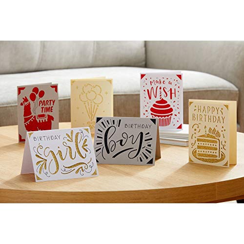Cricut Joy Insert Cards - DIY greeting card for Baby Shower, Birthday, and Wedding - Fingerpaints Sampler, 12 ct