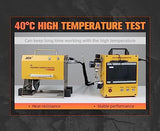 US Stock Pneumatic Marking Machine 150x80mm Powerful Metal Engraving Machine Depth 1mm Pneumatic Dot Peen Marking Machine for Letters Serial Numbers ZAC