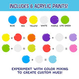 Made By Me Paint Your Own Sand Figurines by Horizon Group USA, Create Sand-Inspired Sculptures, Easy-to-Paint & Mess-Free Surfaces, Includes Acrylic Made By Me