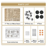 3D Wooden Puzzle Marble Run Kit by OWNONE 1 - DIY Building Set for Adults and Teens (334 Pcs) OWNONE 1