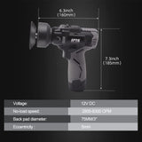 SPTA 12V Cordless Car Polisher Tool Sets, Cordless Drill Variable Speed Polisher and Buffer, 2000mAh Li-ion Battery with Fast Charger and Polishing SPTA