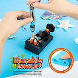 LEOBRO Silicone Mat for Resin Molds, 2 Pack 59.5 x 49.5 cm Large Silicone Mats for Crafts, Thick Nonstick Silicone Craft Mats for Resin Molds, LEOBRO