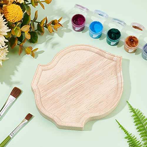 FINGERINSPIRE Nature Wood Plaque Unfinished Wooden Plaque 4.7x5.9x0.7 inch Shield Shape Wood Decoration Plaque Blank Wooden DIY Plaques Wooden - WoodArtSupply