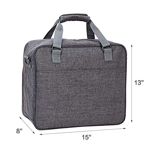 HOMEST Carrying Case for Cricut Easy Press 2 (12x 10), Tote Bag  Compatible with Cricut Heat Press Machine, Grey (Bag Only)