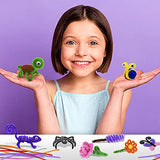 Learn & Climb Kids Arts and Crafts Activities - Create 21 Craft Figures, Hours of Crafting. Art Supplies & Instructions for Boys & Girls Ages Learn & Climb