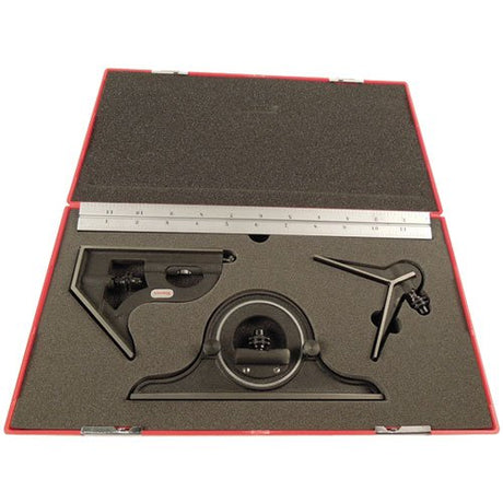 435 Series Combination Squares - 435-12-4r 12" reg blade Starrett