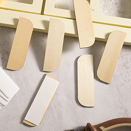 3.5 Inch Hinge Repair Wooden Plate Door Hole Cover Plate Wooden Hinge Filler Plate Wood Hinge Repair Kit Kitchen Cabinet Hinges Cabinet Door Hinge Taiyin