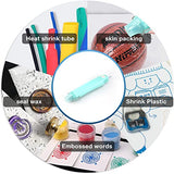 Mini Heat Gun for Crafts, 300W, Ergonomic Lightweight Hot Air Gun, Craft Supplies for Embossing, Acrylic Pouring, and Drying Resin WRVCSS