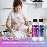 LET'S RESIN 8oz Silicone Mold Making Trial Kit, Fast Cure Mold Making Silicone Rubber, Easy Mixing, Flexible Platinum Cured Molding Silicone for LET'S RESIN