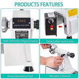 CXRCY 12" x 18" Wood Lathe, Benchtop Wood Lathe Machine 3/4 HP Infinitely Variable Speed 650-3800 RPM with Goggle & 3 Chisels for Woodworking, CXRCY