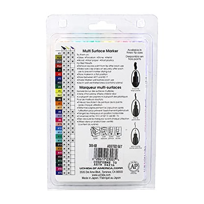 Uchida Of America DecoColor Paint Marker, Pastel Colors, 6 Count - WoodArtSupply