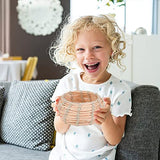 FREEBLOSS 2 Set Basket Weaving Kit Basket Making Kit Diffuser Sticks DIY Basket, Suitable for Kids Arts and Crafts Projects and Easter Basket FREEBLOSS