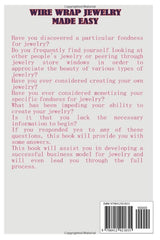 WIRE WRAP JEWELRY MADE EASY: Create ten modern and unique earrings, necklaces, bracelets and rings design for beginners and experts WoodArtSupply