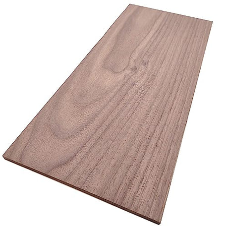 The Hardwood Edge Walnut Wood Planks - Walnut Wood for Unfinished Wood Crafts - 1/4’’ (6mm) 100% Pure Hardwood - Laser Engraving Blanks - Walnut THE HARDWOOD EDGE