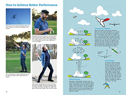 High-Performance Paper Airplanes Kit: 10 Pre-cut, Easy-to-Assemble Models: Kit with Pop-Out Cards, Paper Airplanes Book, & Catapult Launcher: Great Tuttle Publishing