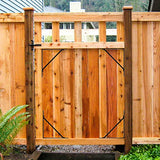GoldOrcle Anti Sag Gate Kit Heavy Duty No Sag Kit for Wooden Gate Fence with a Gate Latch GoldOrcle