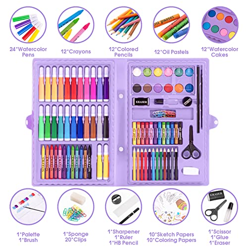 Art Set & 6 Pack Wooden Dinosaur Puzzles for Kids VigorFun