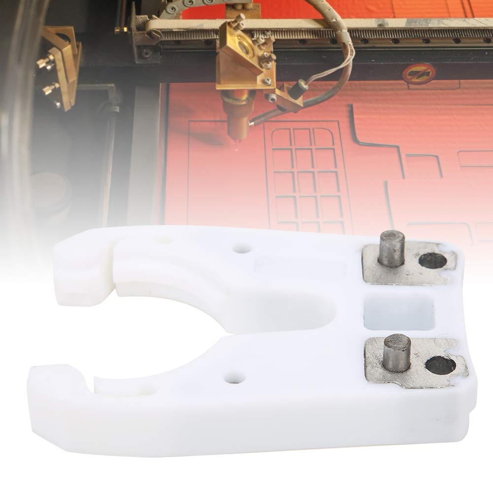 Walfront ISO30 Tool Holder Clamp ABS Flame Proof Rubber Claw Automatic Tool for CNC Lathe Engraving Machine, Sport Control Walfront