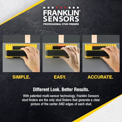 Franklin Sensors 710 Professional Stud Finder with 13-Sensors Wood & Metal Stud Detector/Wall Scanner, Made in the USA - WoodArtSupply