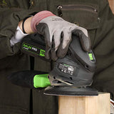 GALAX PRO Cordless Detail Sander 20V, 20Pcs Sandpapers,12000 RPM Sanders with Dust Collection System for Tight Spaces Sanding in Home Decoration, GALAX PRO