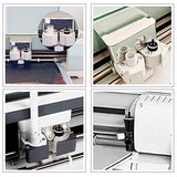 Hadwoer 50PCS Replacement Cutting Blades for Cricut Explore Air 2/Air 3/Maker/Maker 3, Includ 10PCS Fine Point Blade, 30PCS Standard Blaeds and 10PCS Hadwoer