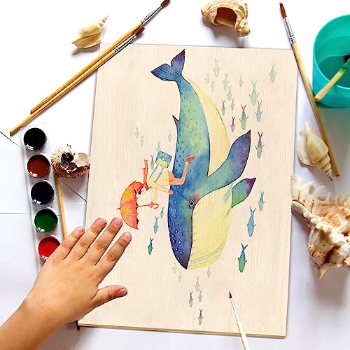 DIYDEC 12 Pack Basswood Sheets 12 x 8 x 1/13 Inch Thin Plywood Wood Sheets Unfinished Wood Squares Boards Balsa Wood Sheets for Crafts Architectural DIYDEC