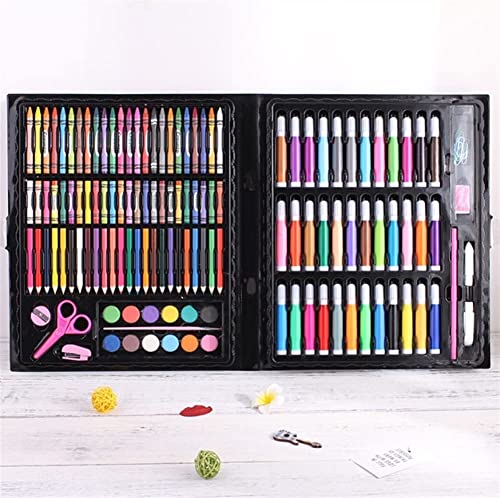 RMENST Art Supplies, 150 Art Set, Oil Pastels, Watercolor Paints, Colored Pencils,for Adults and Kids - WoodArtSupply