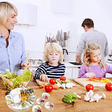 XXKJSZJQ Tray Molds for Epoxy Resin kit 13.5'' Deep Large Round Silicone Molds with 4pcs Coasters Resin Molds, Table Clock Mold DIY Flowers XXKJSZJQ