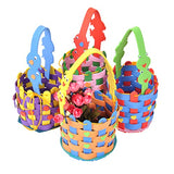 Cabilock 12 Sets Woven Basket DIY Material Kit basket weaving supplies DIY Bag weaving supplies Kids Crafts Candy Basket Weaving Kit basket making Cabilock