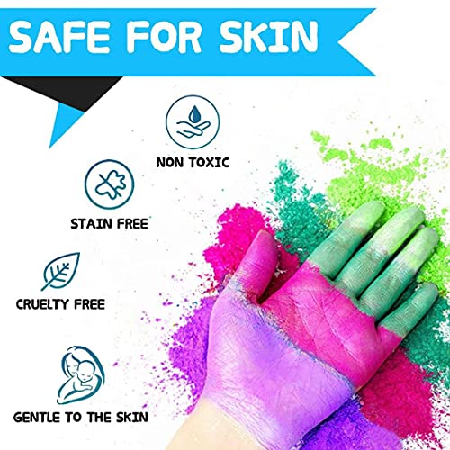Mica Powder - 60g Mica Powder for Epoxy Resin - Pearl Pigment Powder Dye for Resin/Eye Shadow/Soap Making/Nails/Bath Bombs etc. (Blue) LightStone