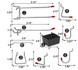 WEN Workbench Pegboard Accessory Kit, 114-Piece (WB114A) WEN