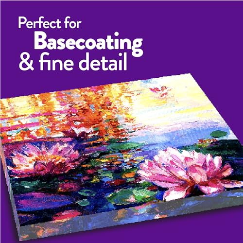 RoseArt 16oz Snow White & Raven Black Acrylic Paint Set RoseArt 16oz Snow White & Raven Black Acrylic Paint Set