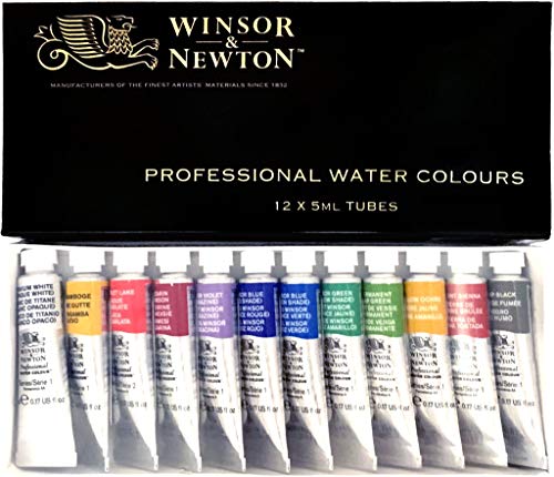 Windsor & Newton Artists Water 5ML Tube 12C Set (Japan Import) - WoodArtSupply