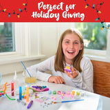 BRYTE 150+ Piece Deluxe Edition All-Inclusive Kids Rock Painting Kit | 10 Rocks, 8 Waterproof Paints, Glitter Glue & More | DIY Science Kit, STEM BRYTE