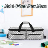 LUXJA Carrying Bag Compatible with Cricut Explore Air and Maker, Tote Bag Compatible with Cricut Explore Air, Silhouette Cameo 4 and Supplies (Bag LUXJA