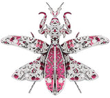 Piececool 3D Metal Model Kits, Mini Mantis - Metal Model Building Kits DIY Assembling Handcraft Kits 3D Puzzles for Adults, Best Gifts Piececool