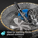 KERIFI 3pcs Silver Liquid Mirror Chrome Markers Permanent Art Liquid Chrome Marker Set, Reflective Gloss Metallic Mirror Markers, Repair Paint Pen KERIFI