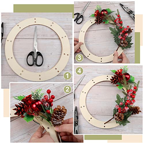 Wreath Making Wire Wreath Frame Metal Wreath Form Wire Rings For