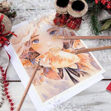 LIGHTWISH Professional Colored Charcoal Pencils,24 Colors Pastel Chalk Pencils Set in Gift Metal Box,for Beginners Adults Artists Shading Drawing LIGHTWISH