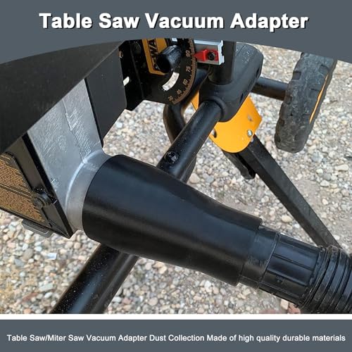 Thaekuns Table Saw Vacuum Adapter for DeWalt contractor saw and shop vac etc - WoodArtSupply